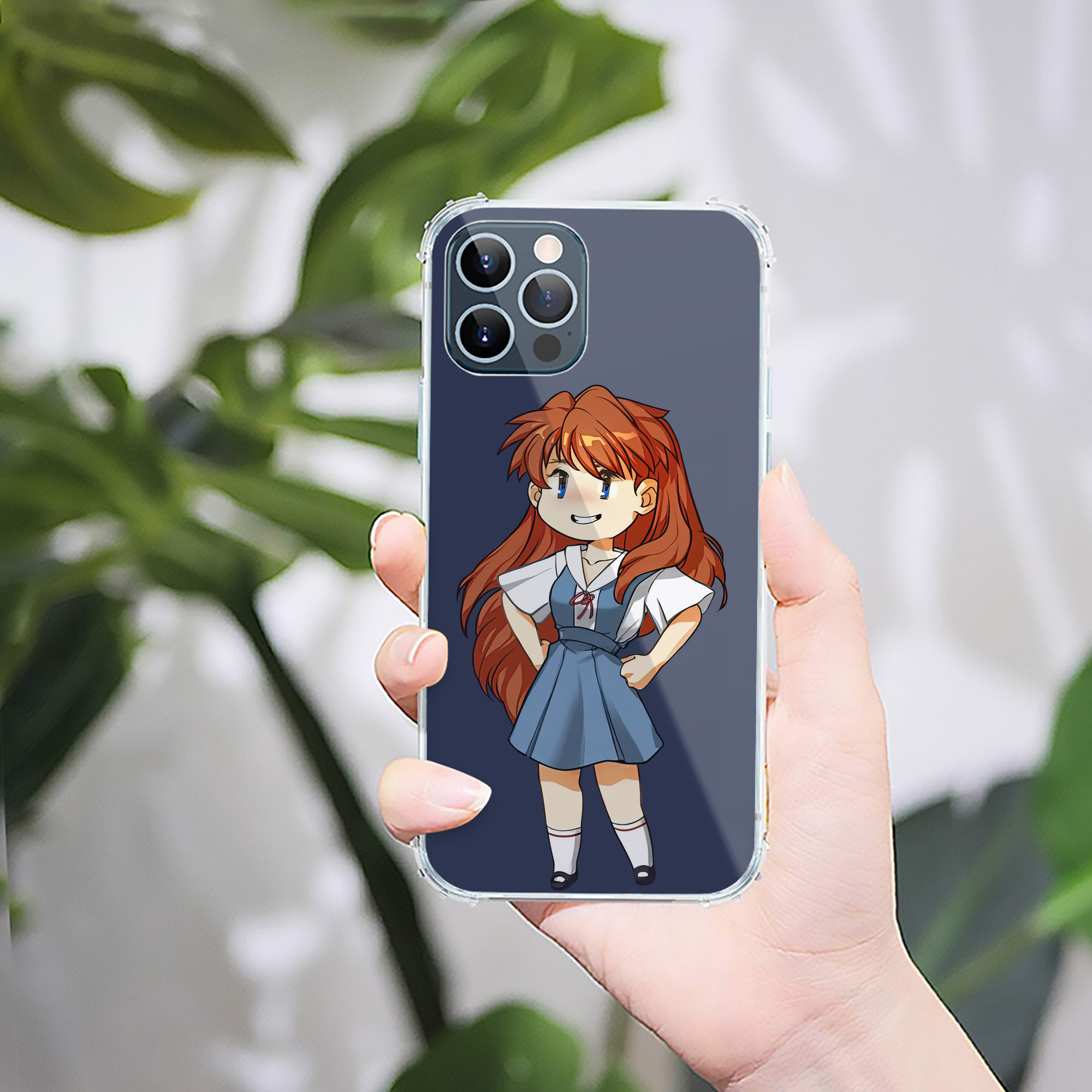 （画像用） EVA 新世紀エヴァンゲリオン 【iPhone 12シリーズ対応】透明スマホケース（クリアソフトケース）